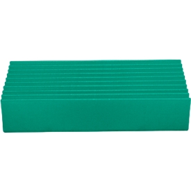 Yoga Rost® floor grating strips, green, 10 pcs.
