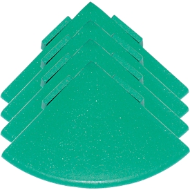Yoga Rost® floor grid corners, green, 4 pcs.
