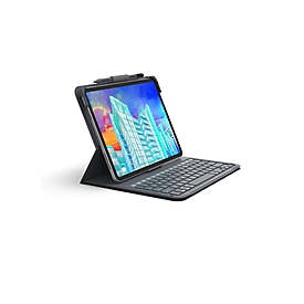 ZAGG Keyboard Messenger Folio 2 Apple iPad 10.9 10th Gen FG Charcoal - Tastatur - QWERTZ