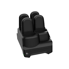 Zebra 4-Slot Device ShareCradle - Ladestation für Barcode-Scanner - Ausgangsanschlüsse: 4 - schwarz - für Zebra CS60, CS6080, CS60-HC
