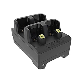 Zebra 4-Slot Ring Scanner Cradle - Handgerät-/Barcodescanner-Ladeschale