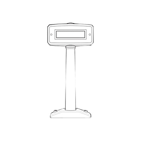Zebra Barcodescanner-Ferndisplay - für Zebra