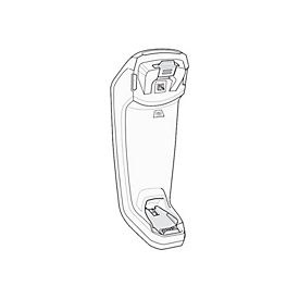 Zebra CR8178-SC Standard Cradle - Docking Cradle für Strichcode-Scanner - geeignet für Wandmontage, montierbarer Wagen, Desktop - schwarz - für Zebra DS8178