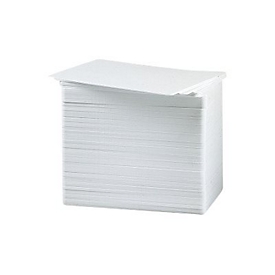 Zebra Premier - Polyvinylchlorid (PVC) - 15 mil - weiß - CR-80 Card (85.6 x 54 mm) 500 Karte(n) Karten