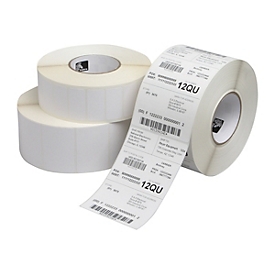 Zebra Z-Perform 1000T - Papier - permanenter Klebstoff - unbeschichtet - 76 x 35 mm 2100 Etikett(en) (1 Rolle(n) x 2100) Etiketten