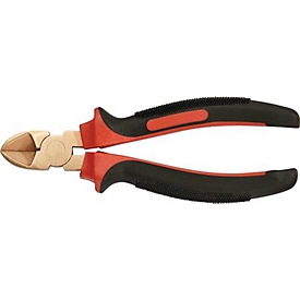 Zijkniptang L.165 mm, 2K-huls, vonkvrij, ENDRES TOOLS