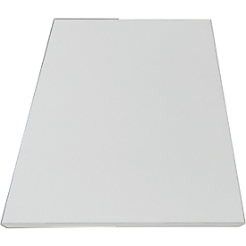 Zusatz-Fachböden für TETRIS WOOD Schranksystem, 2 Stück, Regal/Flügeltürenschrank Breite 400 mm, lichtgrau