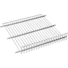 Zwischenboden mit 100 mm Aufkantung für Stahlrollbehälter 600 x 600 mm