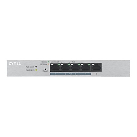 ZyXEL GS1200-5HP v2 - Switch - managed - 1 x 10/100/1000 + 4 x 10/100/1000 (PoE+)