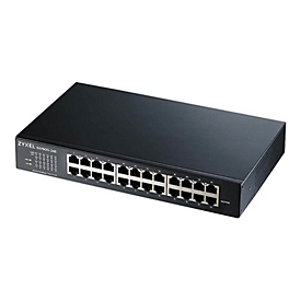Zyxel GS1900 Series GS1900-24E - Switch - Smart - 24 x 10/100/1000 - an Rack montierbar, wandmontierbar - für USG Flex 100