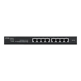 ZyXEL GS1915-8EP - Géré - L2 - Gigabit Ethernet (10/100/1000) - Full duplex - Connexion Ethernet - supportant l'alimentation via ce port (PoE)