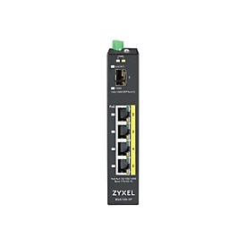 ZyXEL RGS100-5P - Switch - unmanaged - 4 x 10/100/1000 (PoE+)