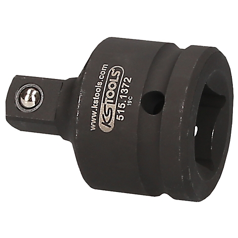 Schwarzer, professioneller Steckschlüsselaufsatz mit KS TOOLS Logo und Text.