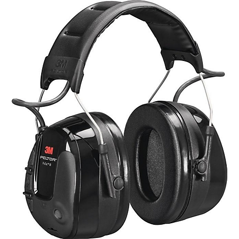 3M Kapselgehörschutz ProTac III, SNR 26 dB, EN 352-1/6, pegelabhängig, Audioeingang, schwarz