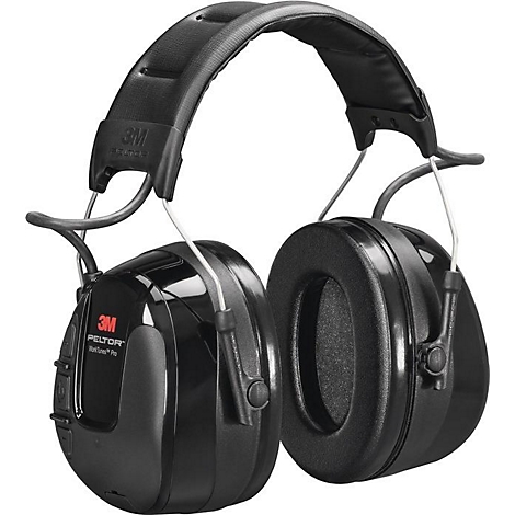 3M PELTOR WorkTunes Pro Gehörschutz, FM-Radio, SNR 32 dB, EN 352-1, schwarz, 351 g