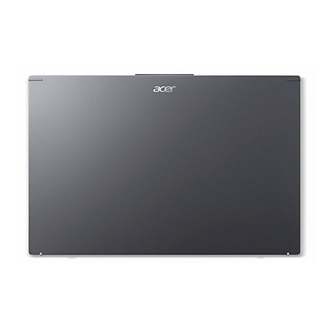 Dunkelgraues Laptop-Cover mit 'acer'-Logo, auf weiÃŸem Hintergrund.