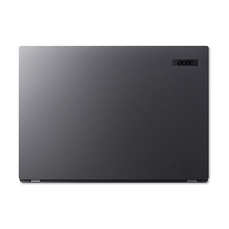 Dunkelgraues Laptop-Cover mit dem Logo 'acer' oben rechts.