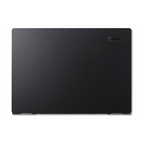 Schwarzes Laptop-Gehäuse mit Acer-Logo, auf weißem Hintergrund.