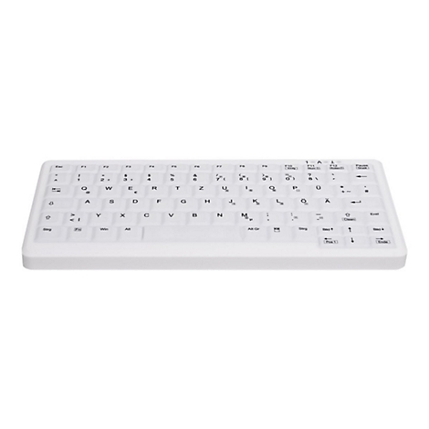 Active Key MedicalKey AK-C4110 - Tastatur - USB - USA - weiß