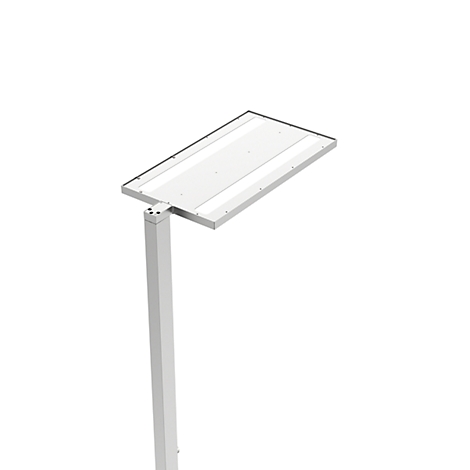 Graue Kamera-Umrisszeichnung auf weißem Hintergrund.