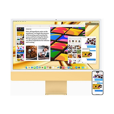 Apple iMac with 4.5K Retina display - All-in-One (Komplettlösung) - M3 - RAM 16 GB - SSD 2 TB - M3 10-core GPU