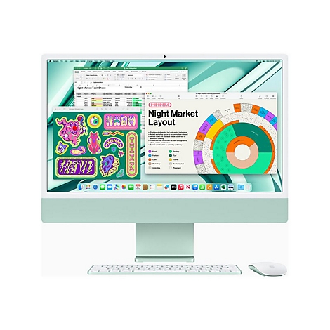 Apple iMac with 4.5K Retina display - All-in-One (Komplettlösung) - M3 - RAM 16 GB - SSD 2 TB - M3 10-core GPU
