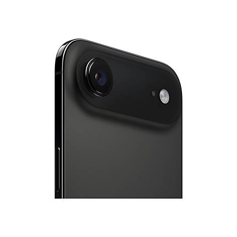 Gros plan de l'arrière noir d'un smartphone avec appareil photo et flash.