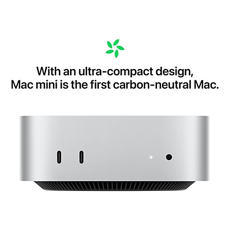 Apple Mac mini - M4 - RAM 32 GB - SSD 1 TB - Apple M4 10-core - 1GbE, Wi-Fi 6E, Bluetooth 5.3