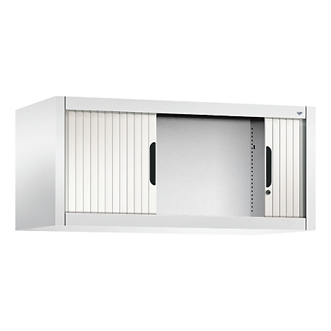 Armoire à rideau C+P Omnispace, H450B1000T420 mm, blanc