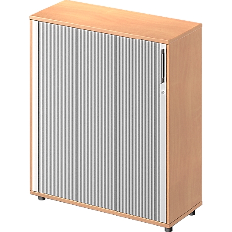 Armoire A Rideau Coulissant Transversal Tetris Wood 3 Hc L 1000