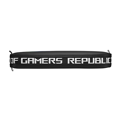 Étui noir avec lettrage blanc "OF GAMERS REPUBLIC".