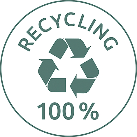 Avery® Zweckform Étiquettes LR3475-10, A4, universelles, adhésives permanentes, adaptées à l'imprimante, papier recyclé, rectangulaires, blanc naturel, 240 pièces sur 10 feuilles