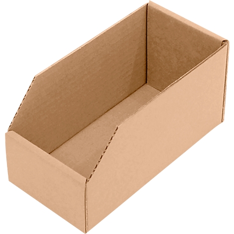 Bac à bec en carton ondulé - différentes dimensions - 50 pièces