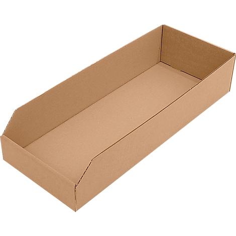 Bac à bec en carton ondulé - différentes dimensions - 50 pièces