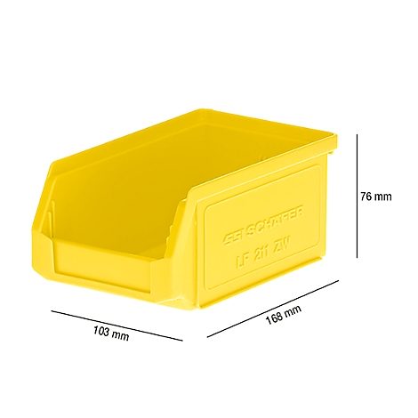 Bac à bec LF 211 SSI Schäfer, polypropylène, L 168 x l ...
