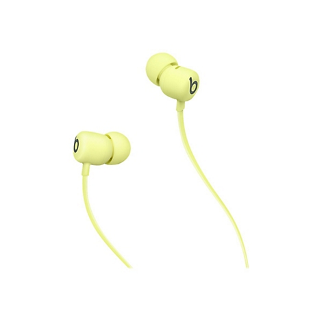HellgrÃ¼ne KopfhÃ¶rer von Beats, mit dem Logo b.