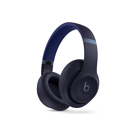 Dunkelblaue Over-Ear-KopfhÃ¶rer mit blauem Innenband und Beats-Logo.