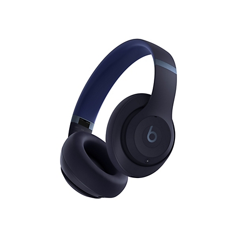Dunkelblaue KopfhÃ¶rer mit Beats-Logo. Sie liegen leicht geneigt, vor weiÃŸem Hintergrund.