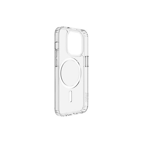 Coque de téléphone transparente avec anneau magnétique. Clair, facilement reconnaissable.
