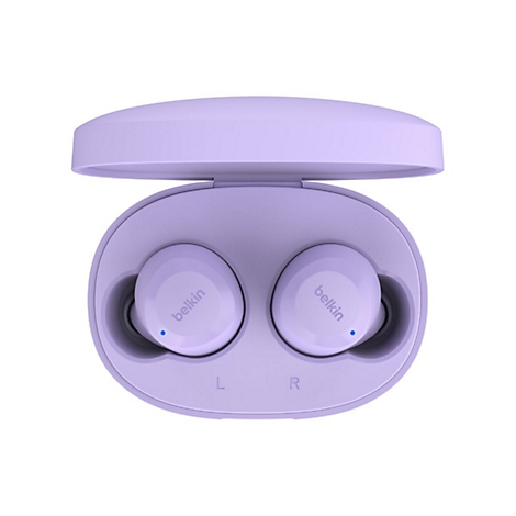 Belkin SoundForm Bolt - True Wireless-Kopfhörer mit Mikrofon - im Ohr - Bluetooth - Lavendel