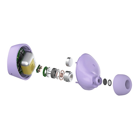 Belkin SoundForm Bolt - True Wireless-Kopfhörer mit Mikrofon - im Ohr - Bluetooth - Lavendel