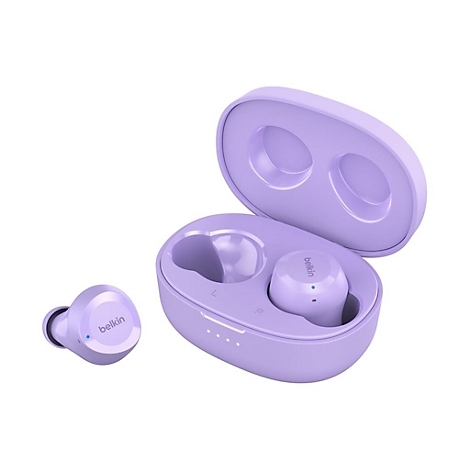 Belkin SoundForm Bolt - True Wireless-Kopfhörer mit Mikrofon - im Ohr - Bluetooth - Lavendel