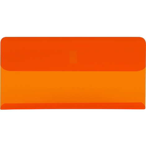 Rechteck in Orange- und hellorange Tönen, geteilt durch eine horizontale Linie.