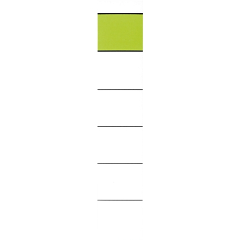 A light green bar above several horizontal lines against a white background.