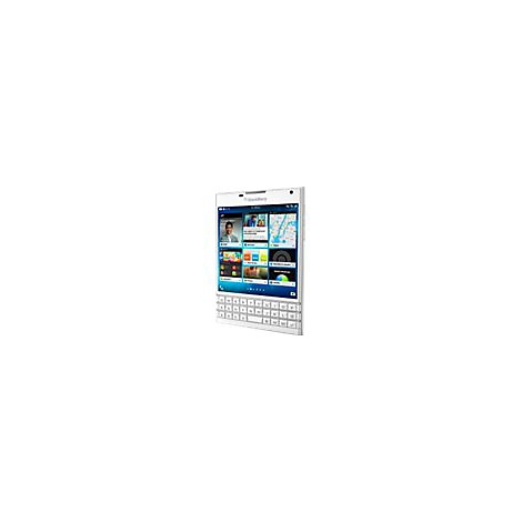 WeiÃŸes Smartphone mit Tastatur und Touchscreen. Der Bildschirm zeigt App-Symbole und Bilder an.