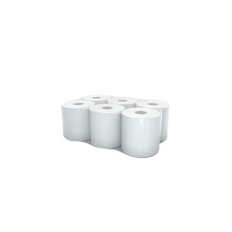 Recharges essuie main papier pour distributeur autocut - colis 6 rouleaux