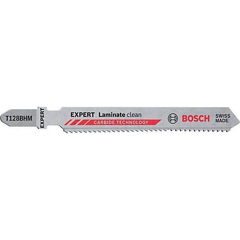 Sägeblatt für Laminat mit Aufdrucken. Bosch, Expert, Swiss Made.