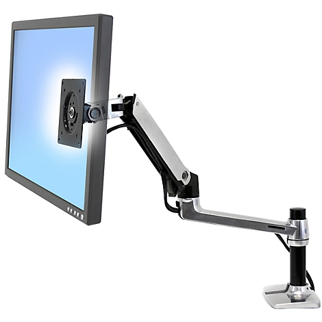 Bras ergonomique Ergotron LX fixation murale pour écran LCD