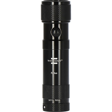 Rood cirkelvormig pictogram met wit laserpointer-pictogram en de tekst LASERPOINTER.