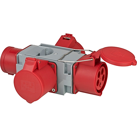 Rond, rood bord met witte tekst en symbool. Wolk met regen, eronder: IP44.